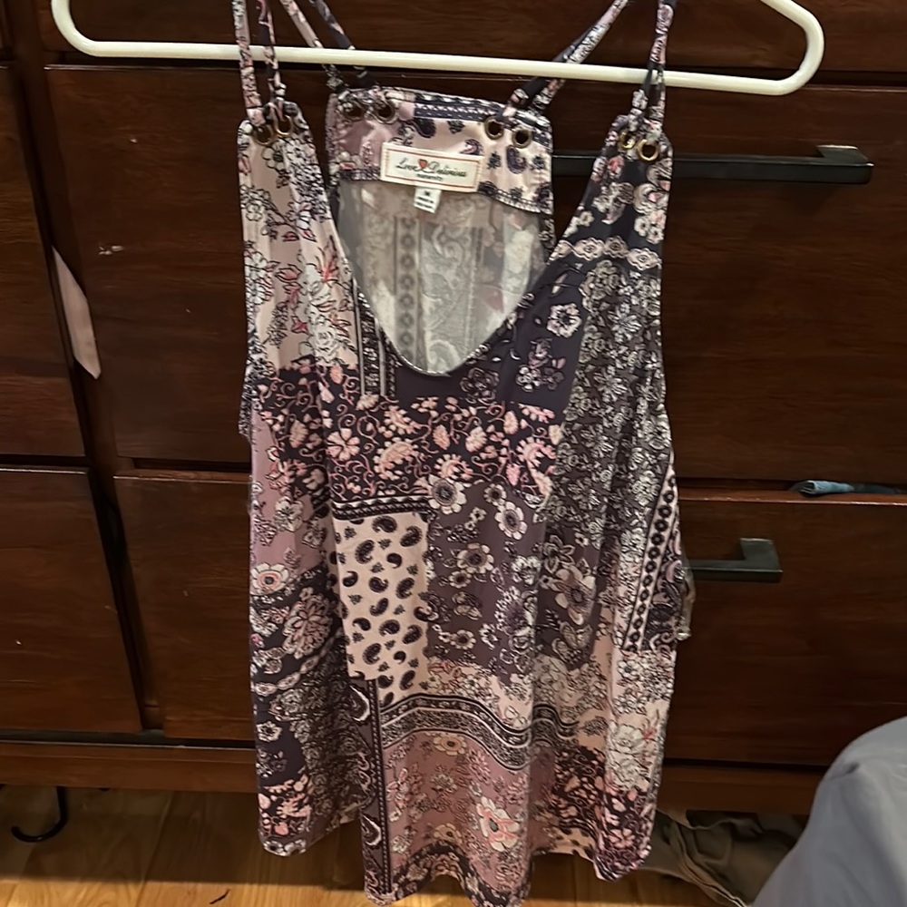 Pink and Black Women's maternity Top